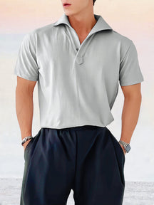 Casual Breathable Polo Shirt