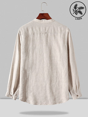 Casual 100% Linen Shirt