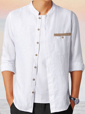 Casual 100% Linen Shirt