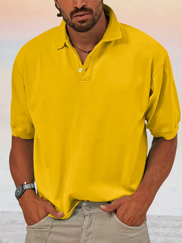 Casual Soft Polo Shirt