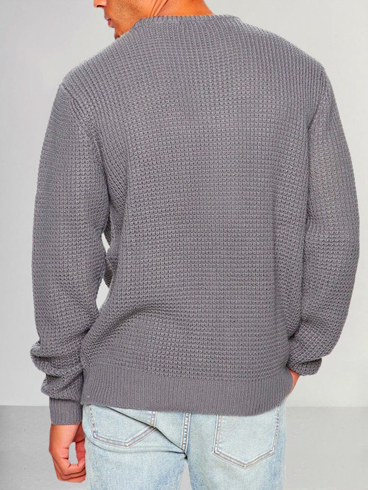 Casual Breathable Pullover Sweater Sweater coofandystore 