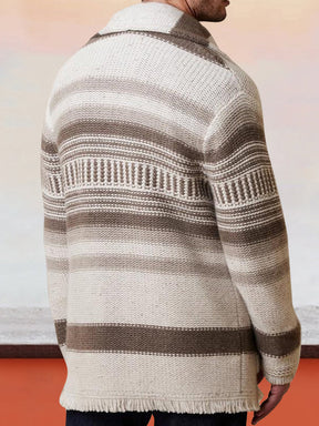 Stylish Strip Sweater Outerwear