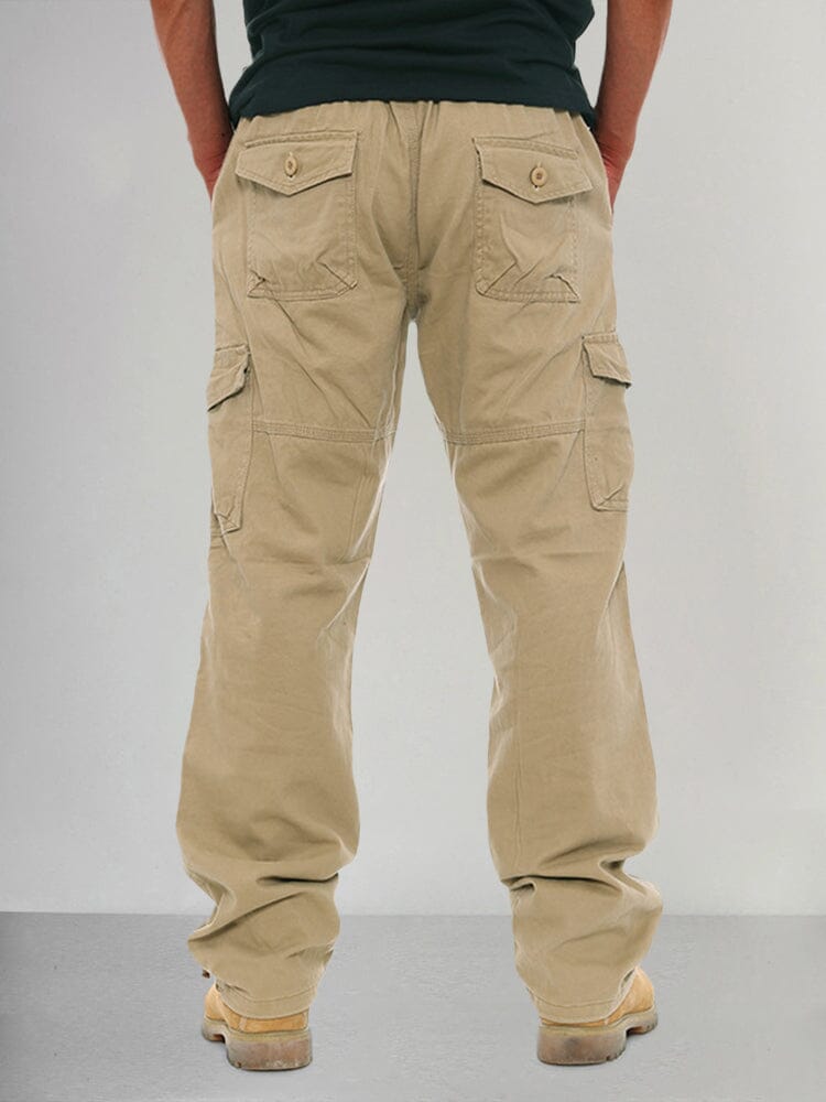 Multi Pockets 100% Cotton Pants Pants coofandystore 