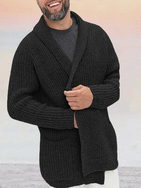 Cozy Loose Sweater Coat Cardigans coofandy Black S 