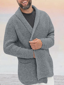 Cozy Loose Sweater Coat Cardigans coofandy Grey S 