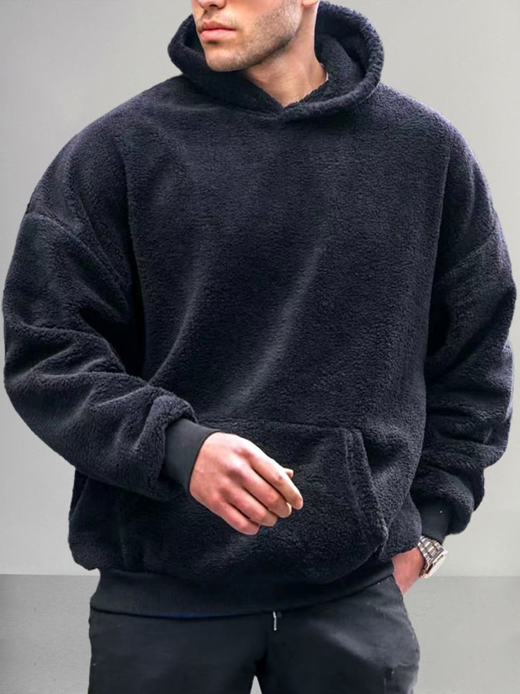 Comfy Lambswool Pullover Hoodie