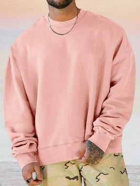 Casual 100% Cotton Sweatshirt Hoodies coofandy Pink M 