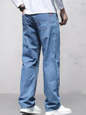 100% Cotton Straight Leg Jeans