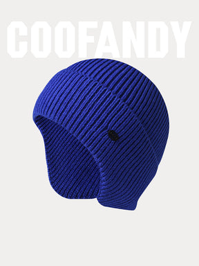 Windproof Ear Protection Knit Beanie