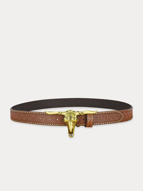 Vintage Western Cowboy PU Belt