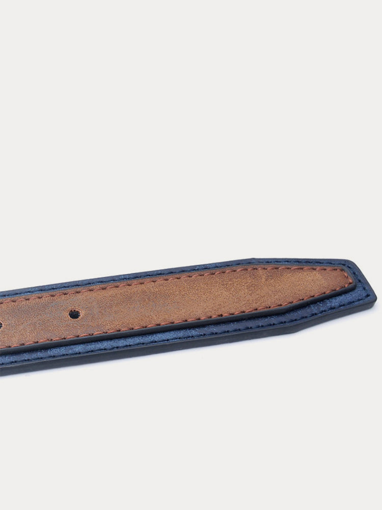 Vintage Durable PU Cowhide Belt