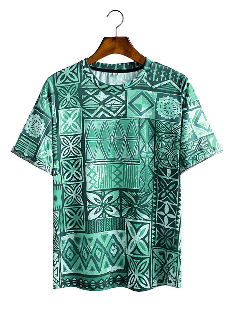 Coofandy Figured cloth T-Shirt coofandy Green M 