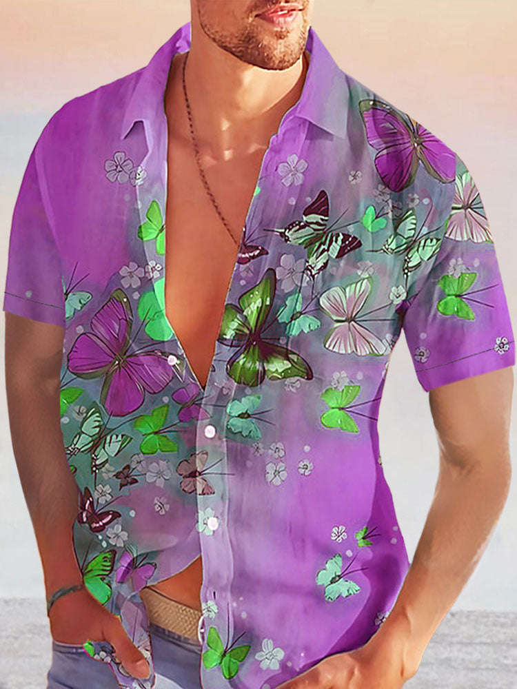 Casual Printed Beach Shirt