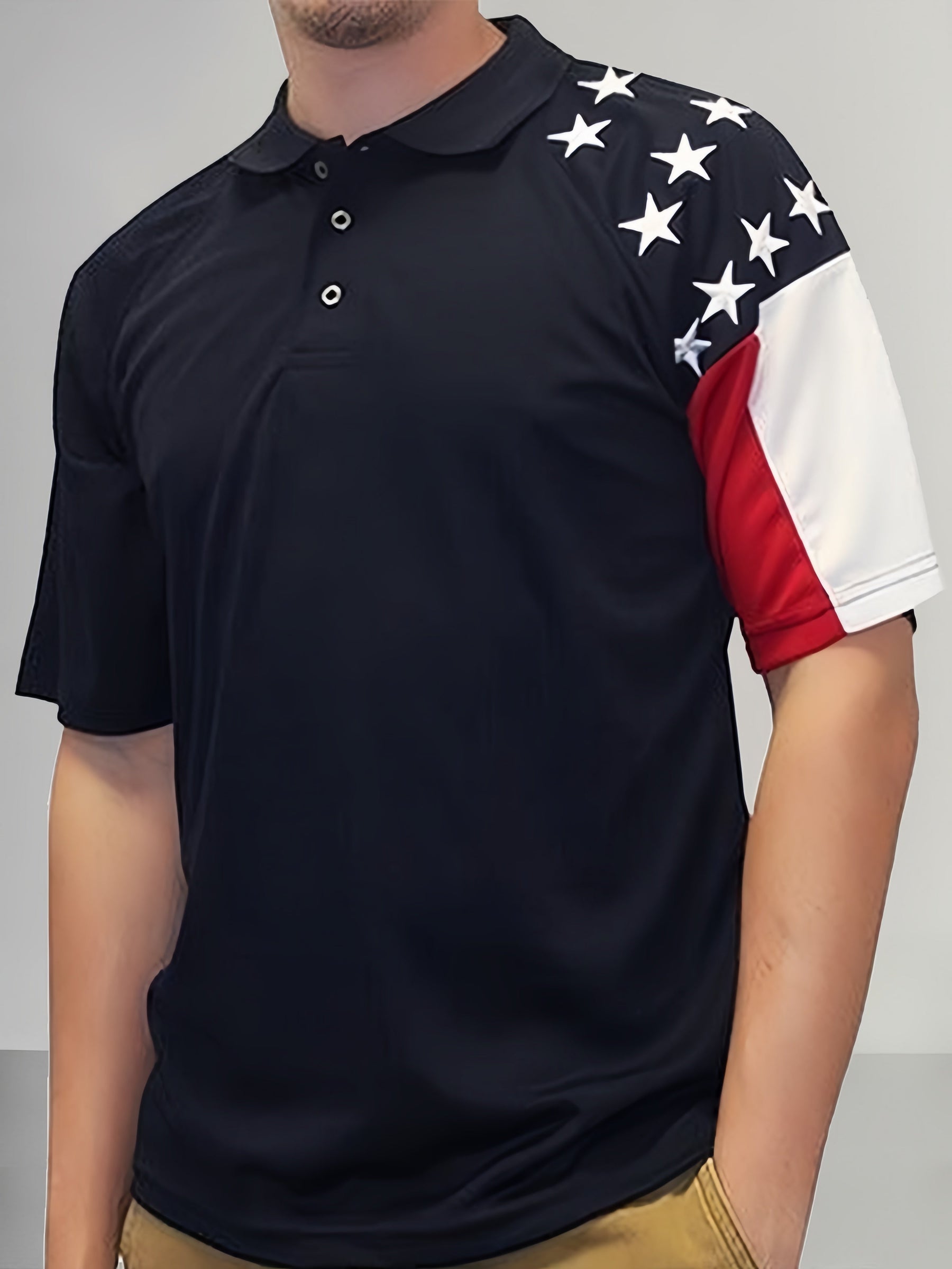 Casual Independence Day Polo Shirt