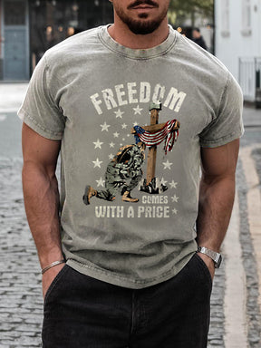 Freedom Graphic Tie Dye T-shirt