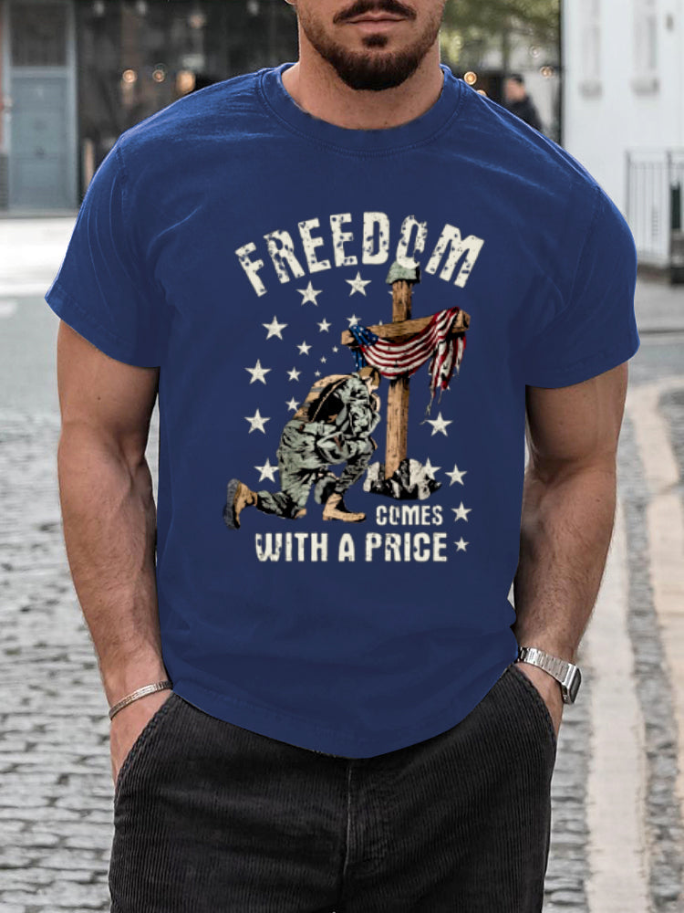 Freedom Graphic Tie Dye T-shirt