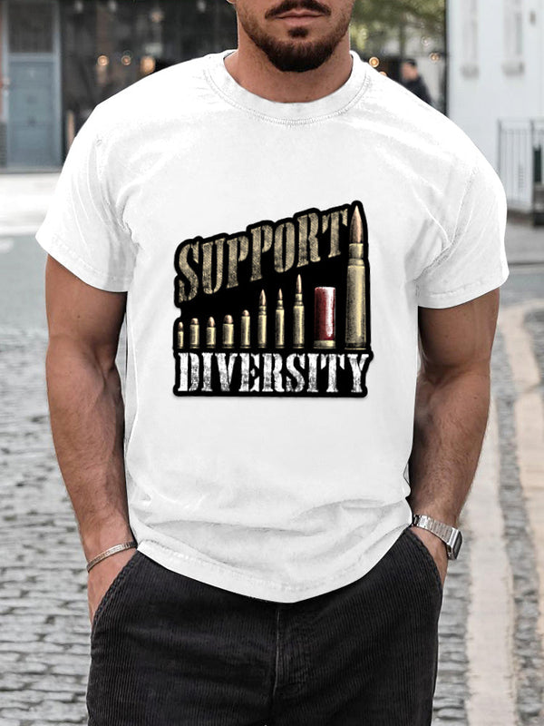 Casual Diversity Graphic T-Shirt