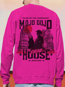 Casual Graphic Print Sweatshirt Hoodies coofandy Pink S 