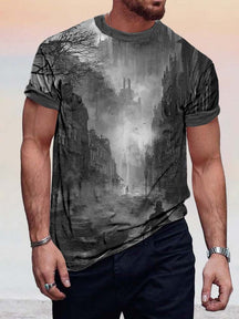 Creative Halloween Printed T-shirt T-Shirt coofandystore PAT2 S 