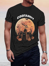 Casual Halloween Graphic T-shirt T-Shirt coofandystore PAT1 S 