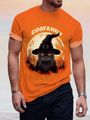 Casual Halloween Graphic T-shirt T-Shirt coofandystore PAT2 S 