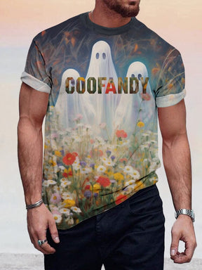 Casual Halloween Graphic T-shirt T-Shirt coofandystore PAT5 S 