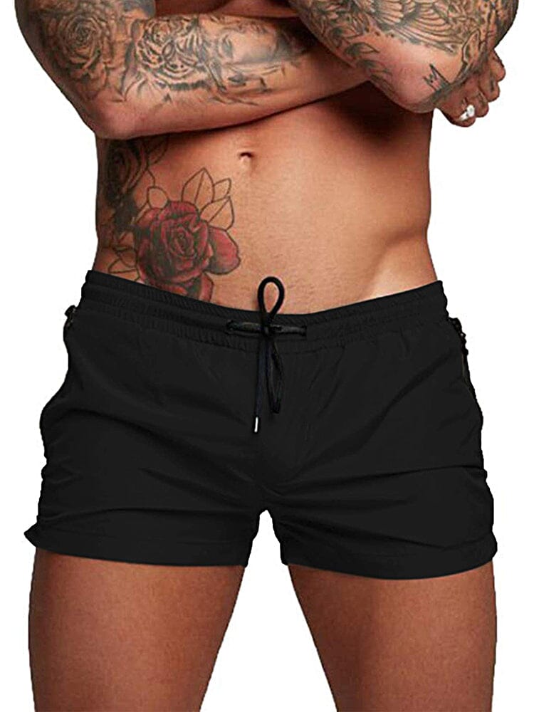 Coofandy Classic Slim Gym Sport Short (US Only) Shorts coofandy Black S 
