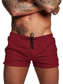 Coofandy Classic Slim Gym Sport Short (US Only) Shorts coofandy Red S 